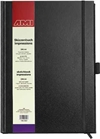 Skitsebog Impressions 110g, A3, 80 blade, sort omslag